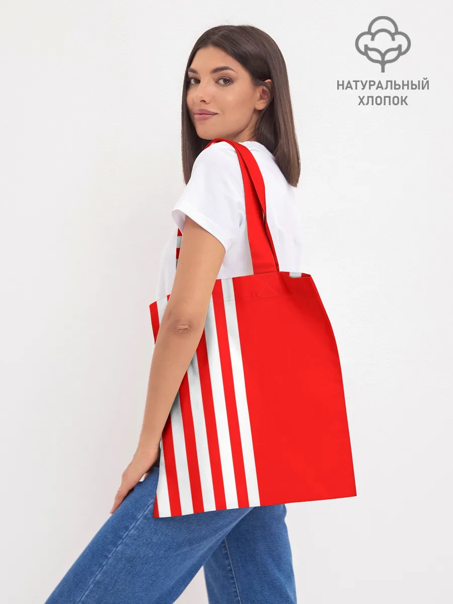 Шоппер база / Красно-белый воин