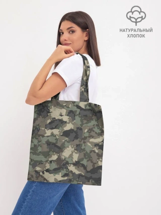 Шоппер база / Камуфляж с толстыми котами