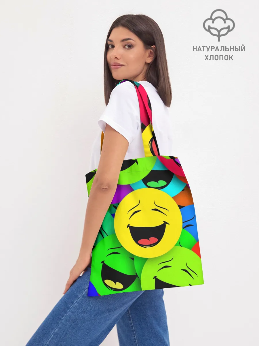 Шоппер база / ВЕСЁЛЫЕ СМАЙЛИКИ.