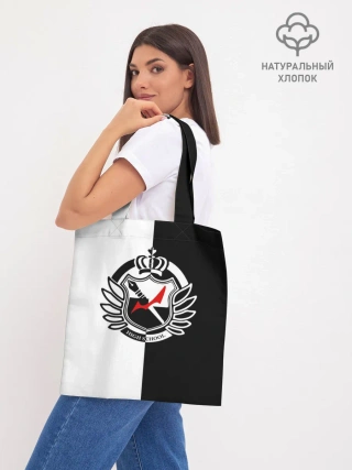 Шоппер база / MONOKUMA SCHOOL с фоном