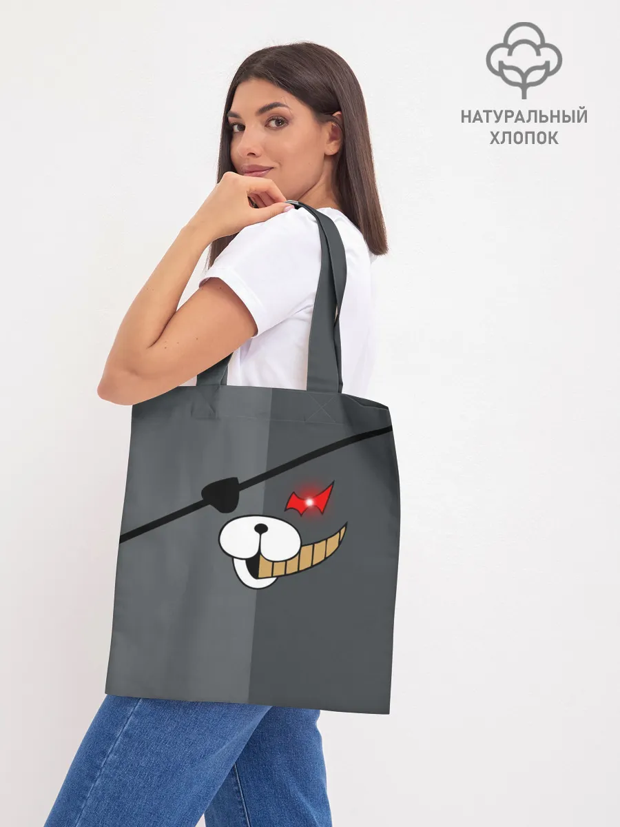 Шоппер база / KUROKUMA на сером