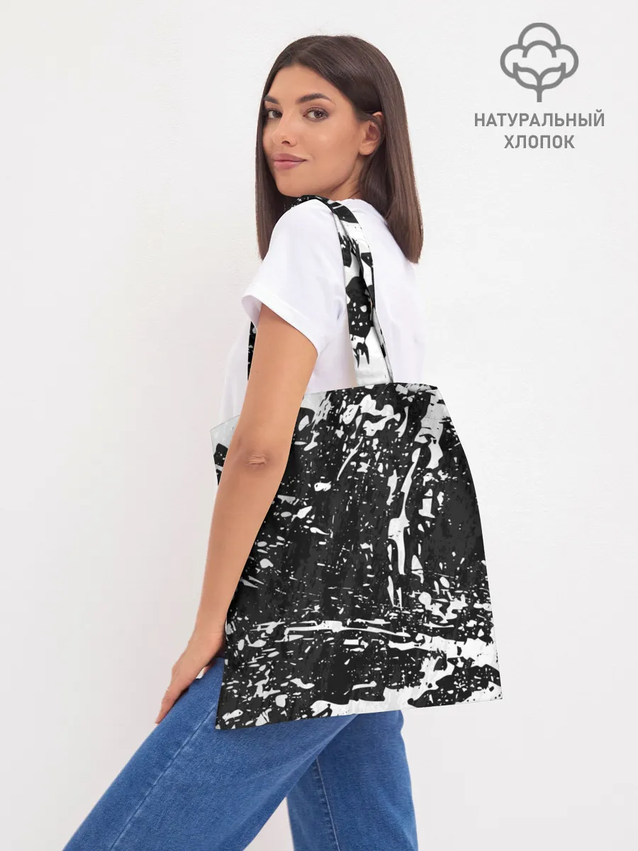 Шоппер база / BERSERK лого чб