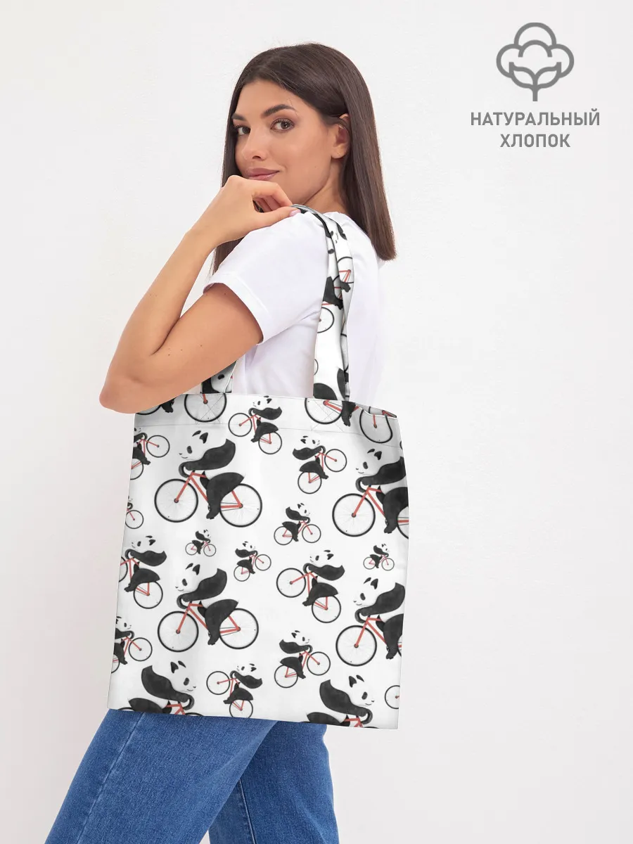 Шоппер база / Панды На Велосипеде