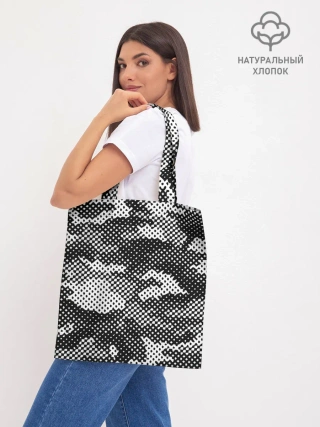 Шоппер база / Черный камуфляж