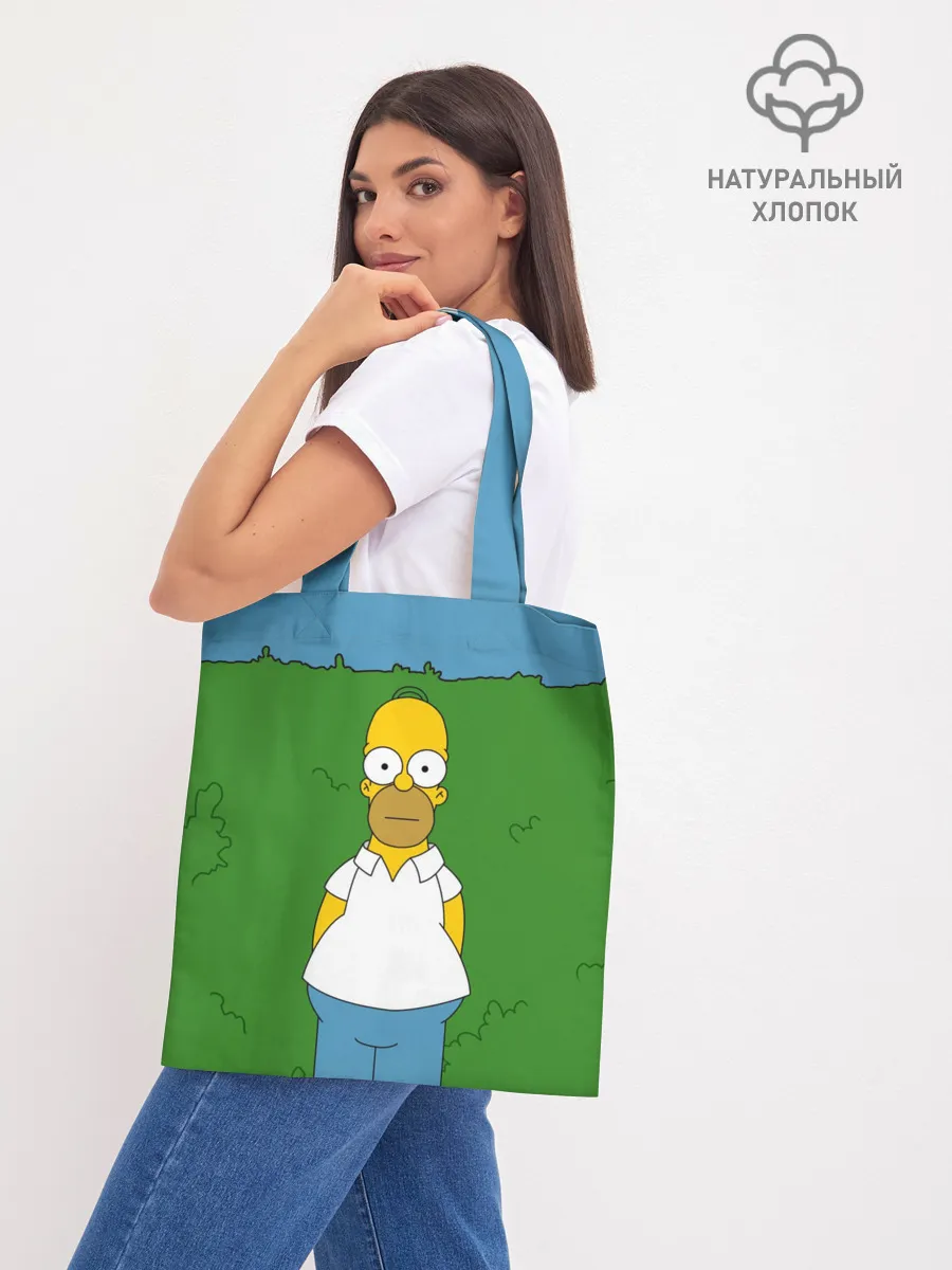 Шоппер база / Гомер Симпсон в кустах