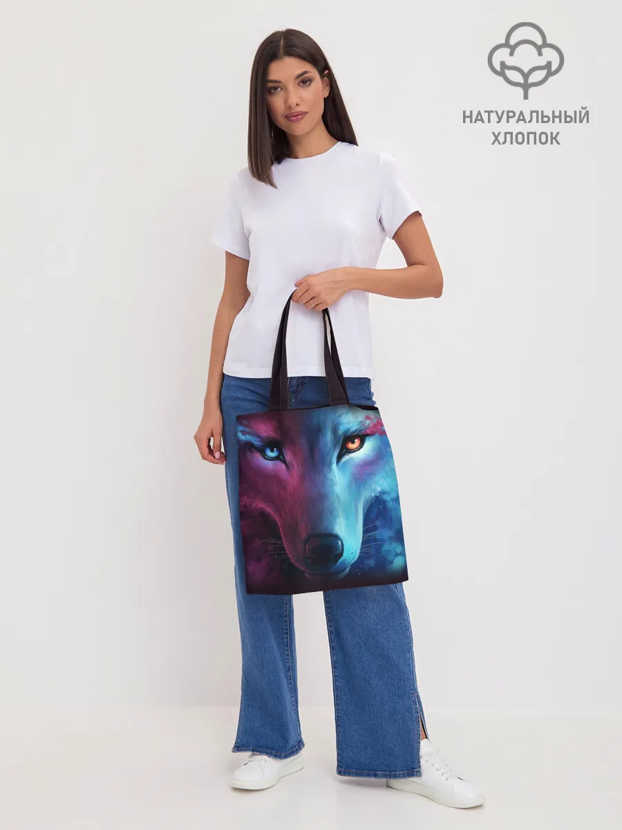 Шоппер база / NEON WOLF | НЕОНОВЫЙ ВОЛК