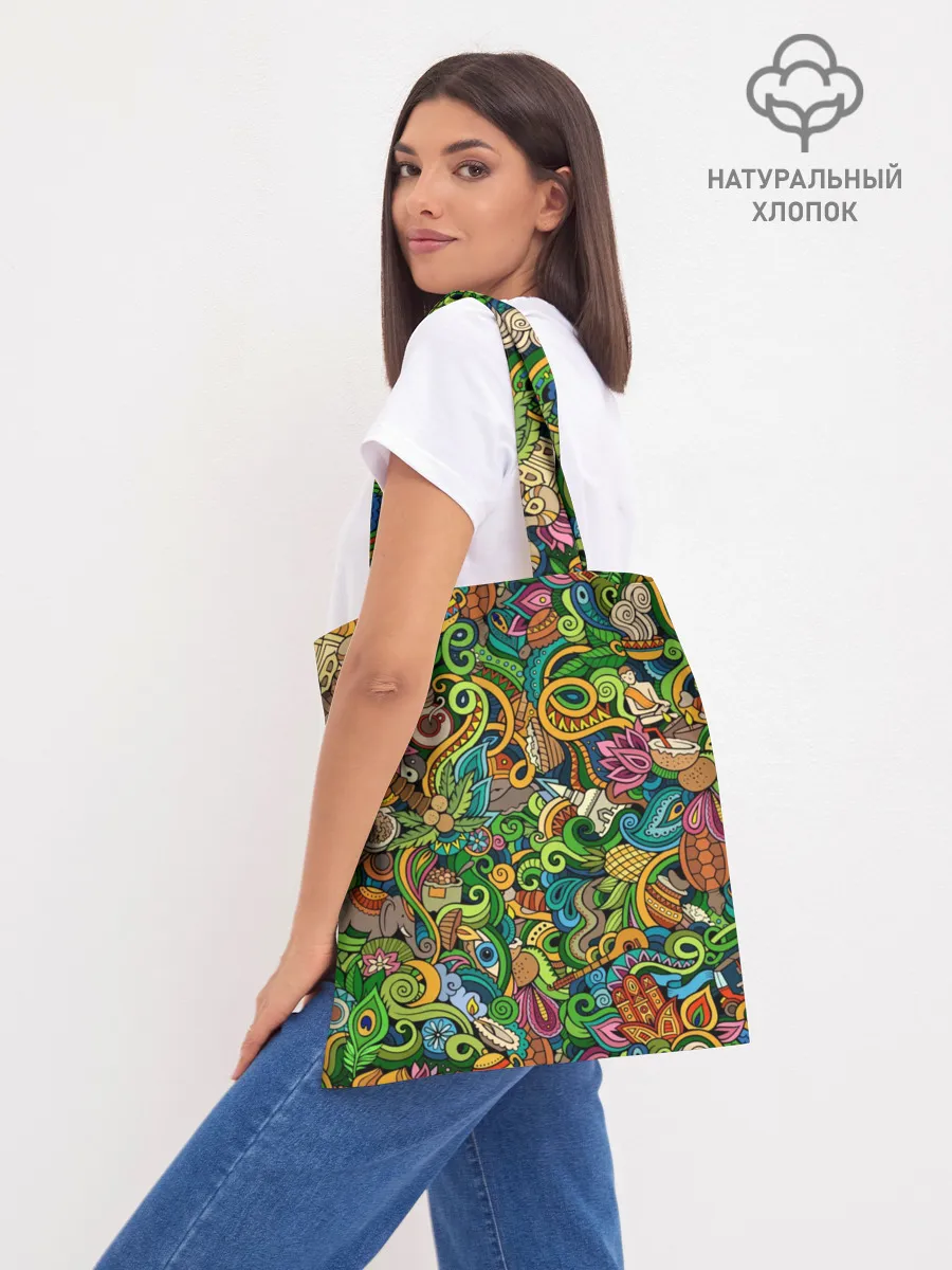 Шоппер база / Тибетский коллаж