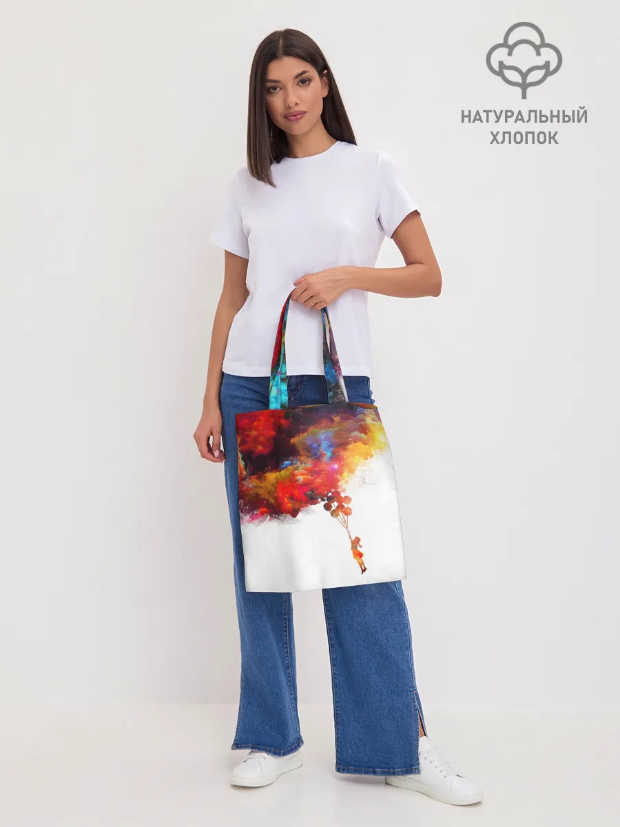 Шоппер база / Девочка с шарами