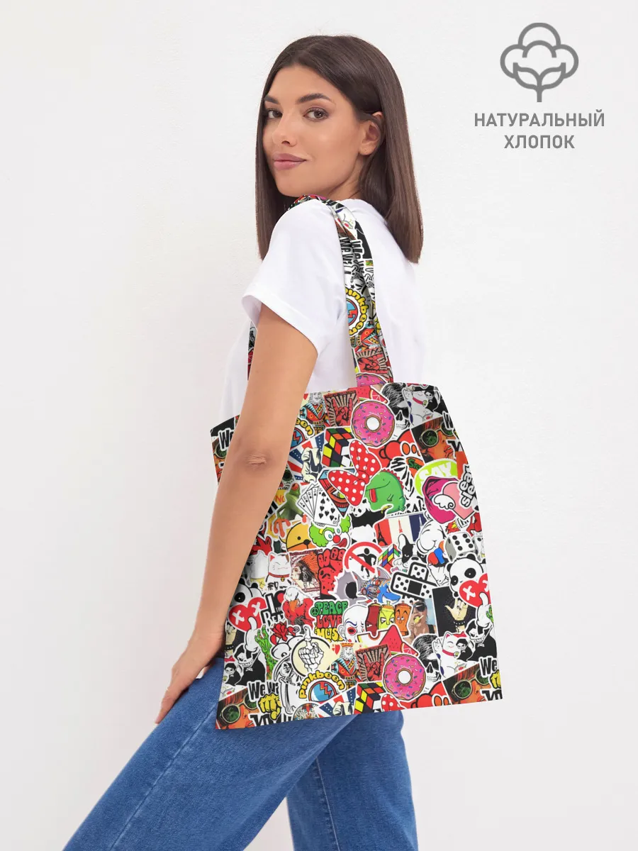 Шоппер база / Sticker Bombing