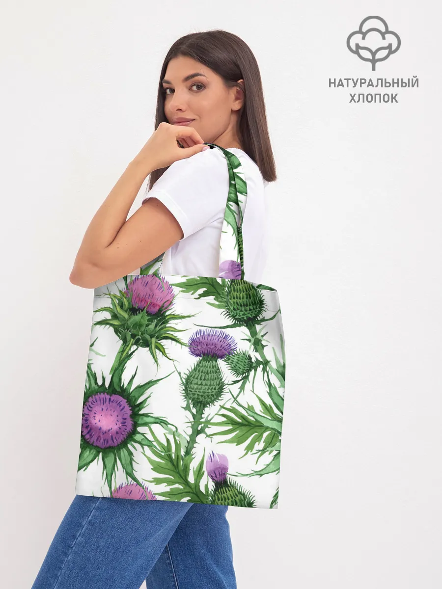 Шоппер база / Цветок репейника