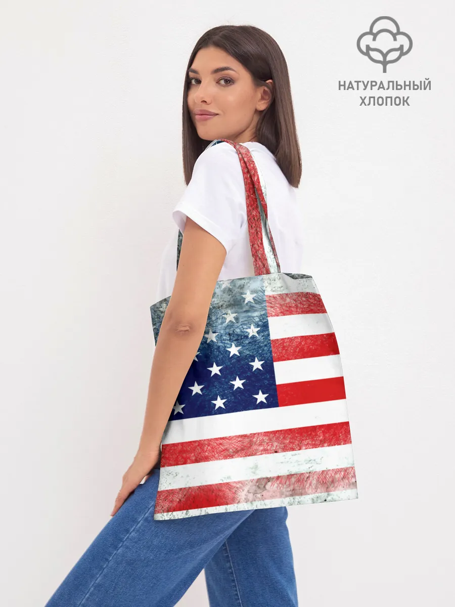 Шоппер база / Америка Флаг