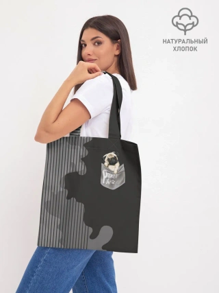 Шоппер база / Мопс в кармане