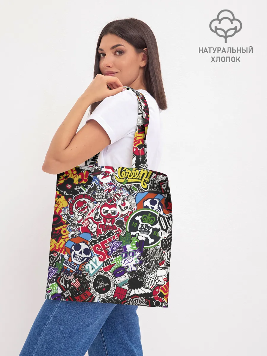 Шоппер база / Stickerbombing New York