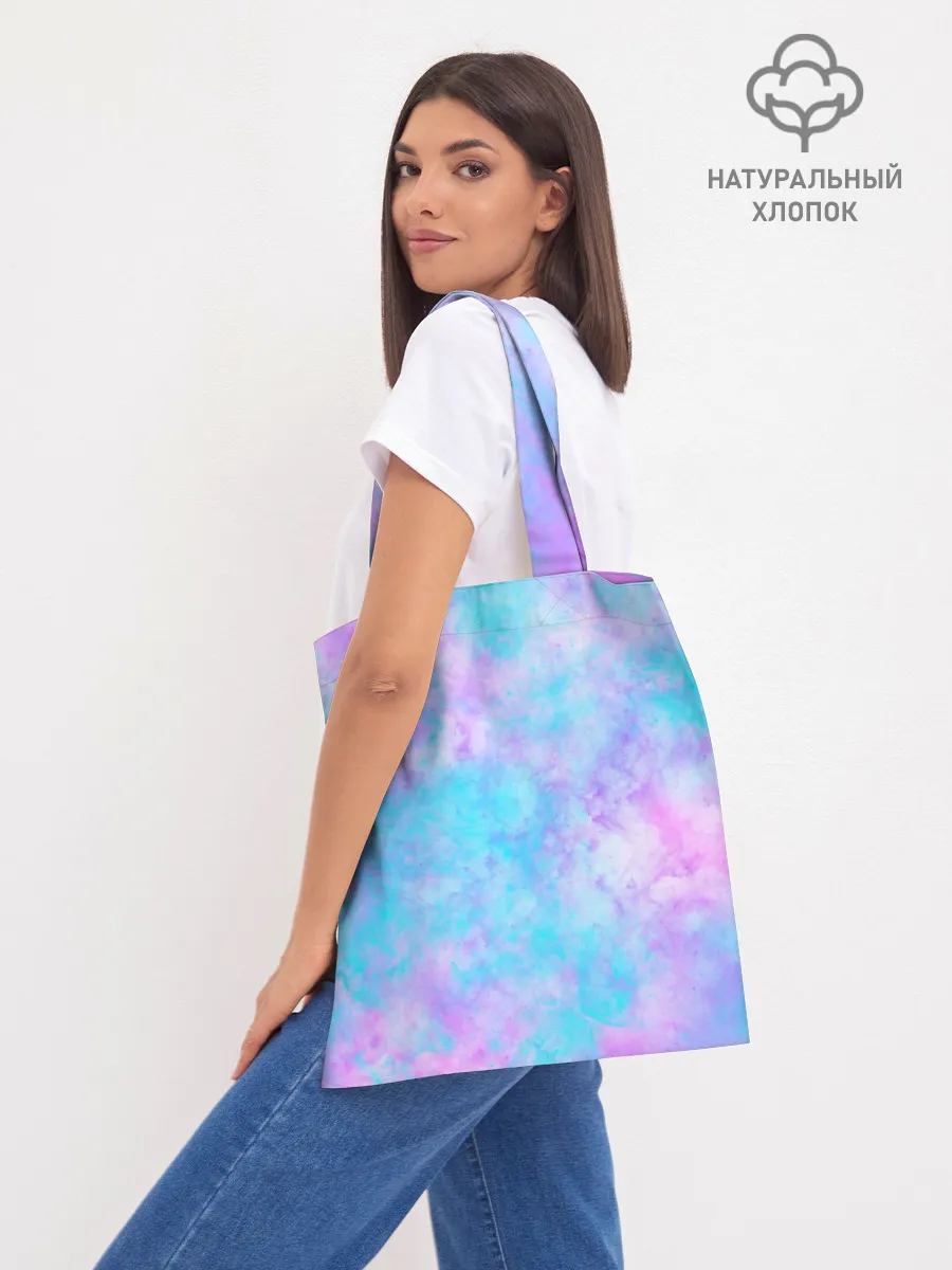 Шоппер база / Мрамор Tie Dye