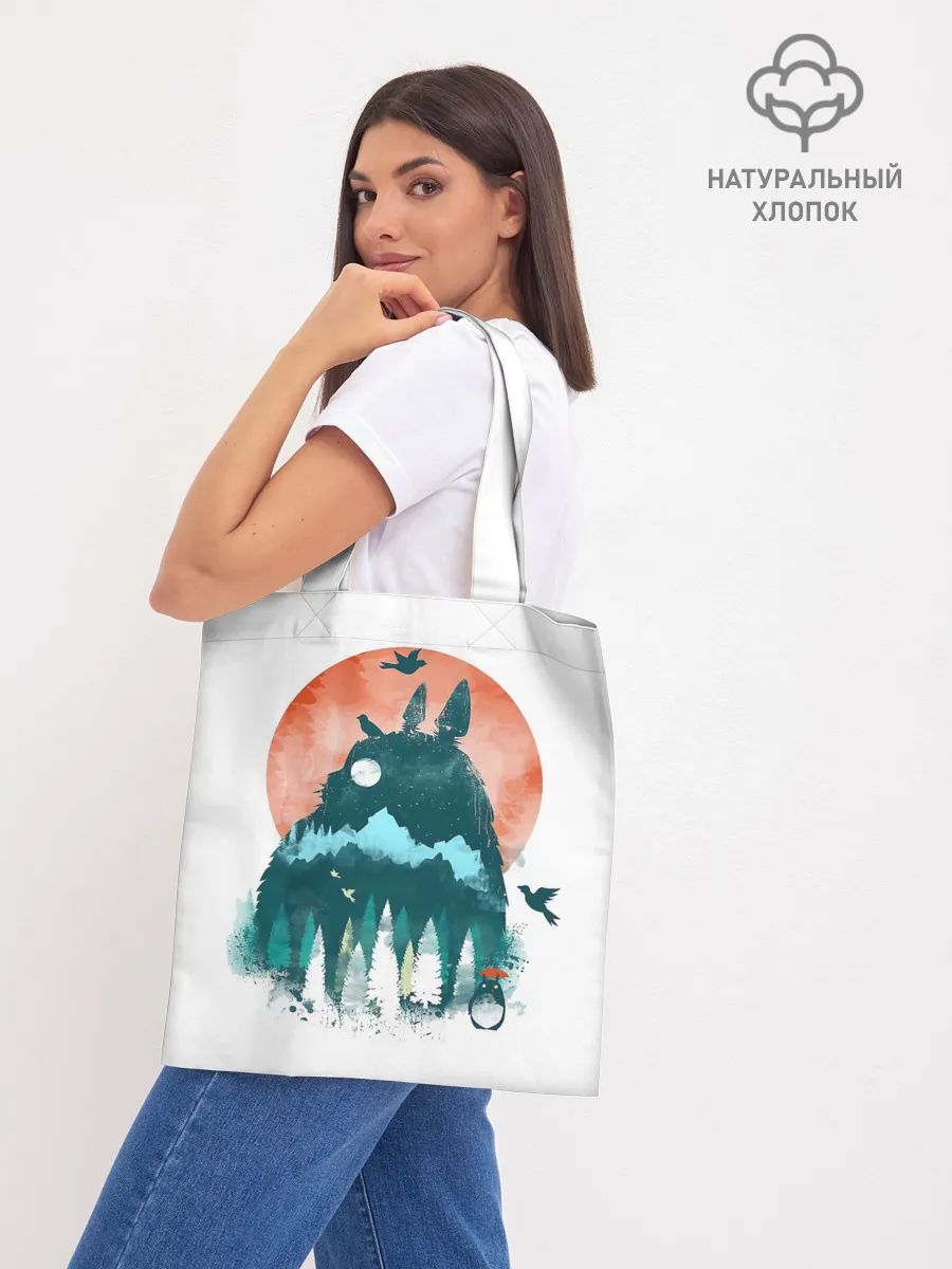 Шоппер база / Силуэт Тоторо