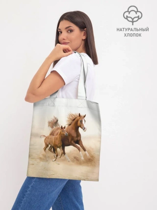 Шоппер база / Лошадь с жеребенком