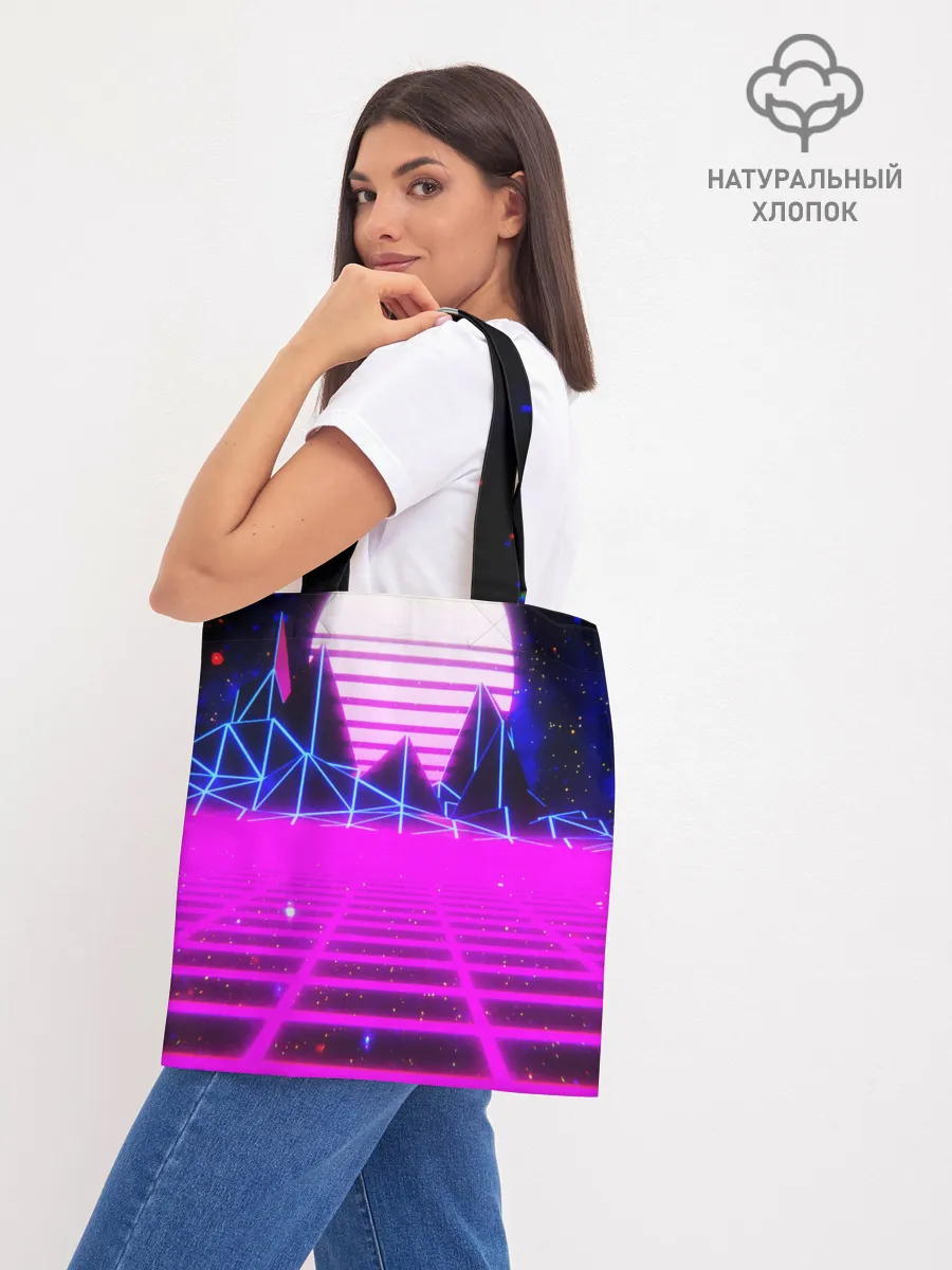 Шоппер база / Ретро Стиль неон