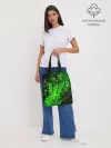 Шоппер база / Тёмные зеленые краски
