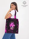 Шоппер база / KILLER QUEEN розовые кляксы