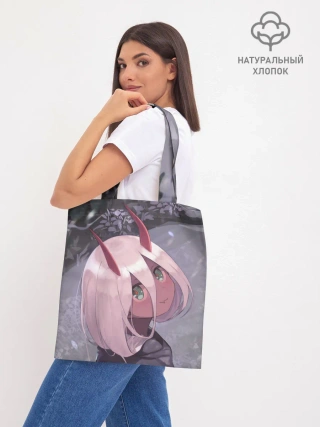 Шоппер база / Ноль два арт серый