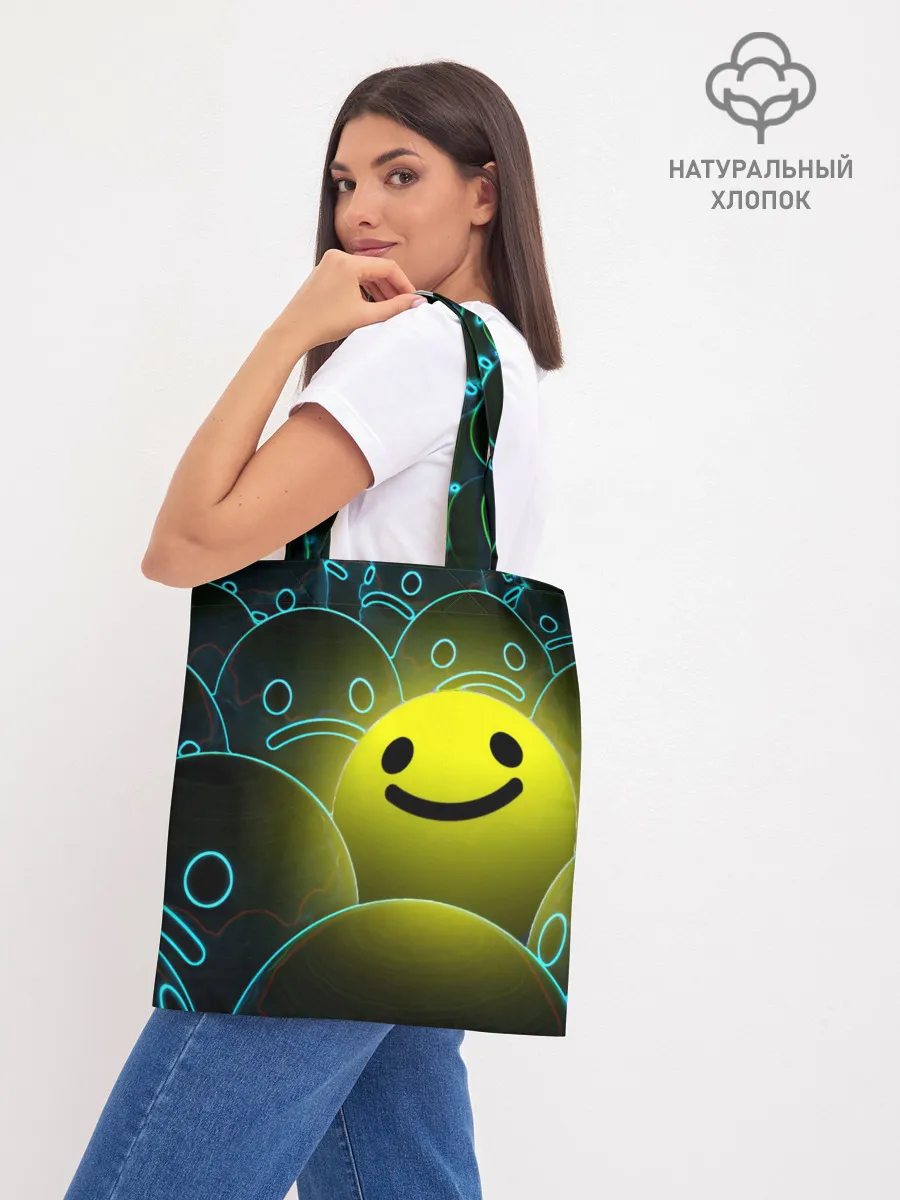 Шоппер база / НЕОНОВЫЕ СМАЙЛЫ