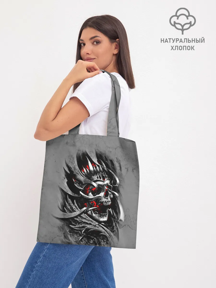 Шоппер база / Skull through metal