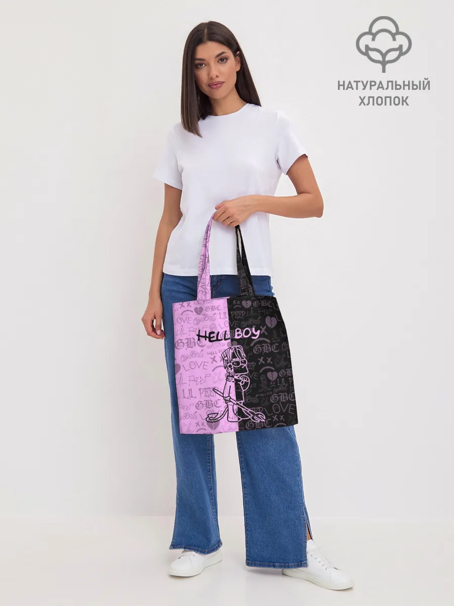 Шоппер база / LIL PEEP HELL BOY