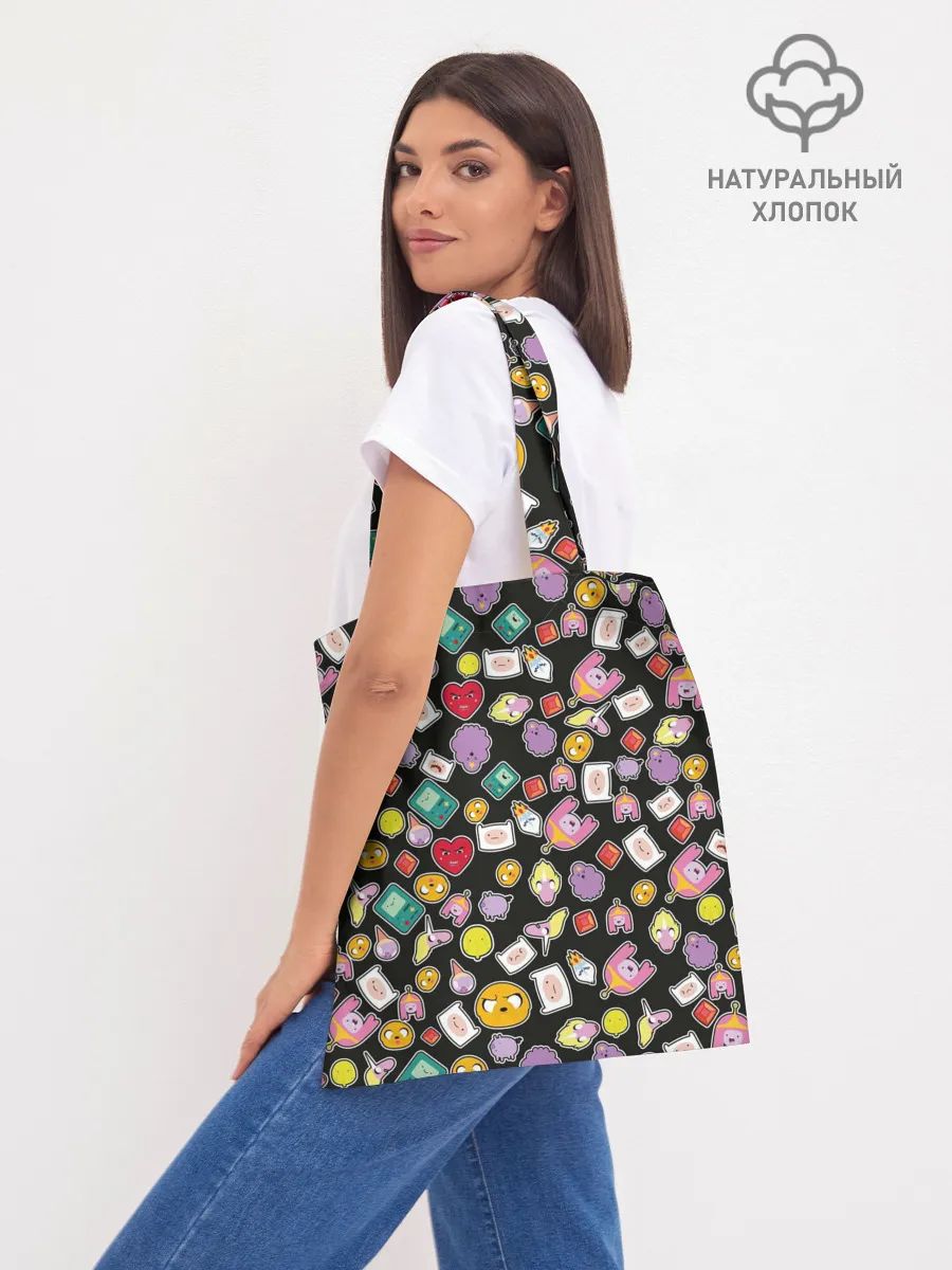 Шоппер база / Adventure Time stickers