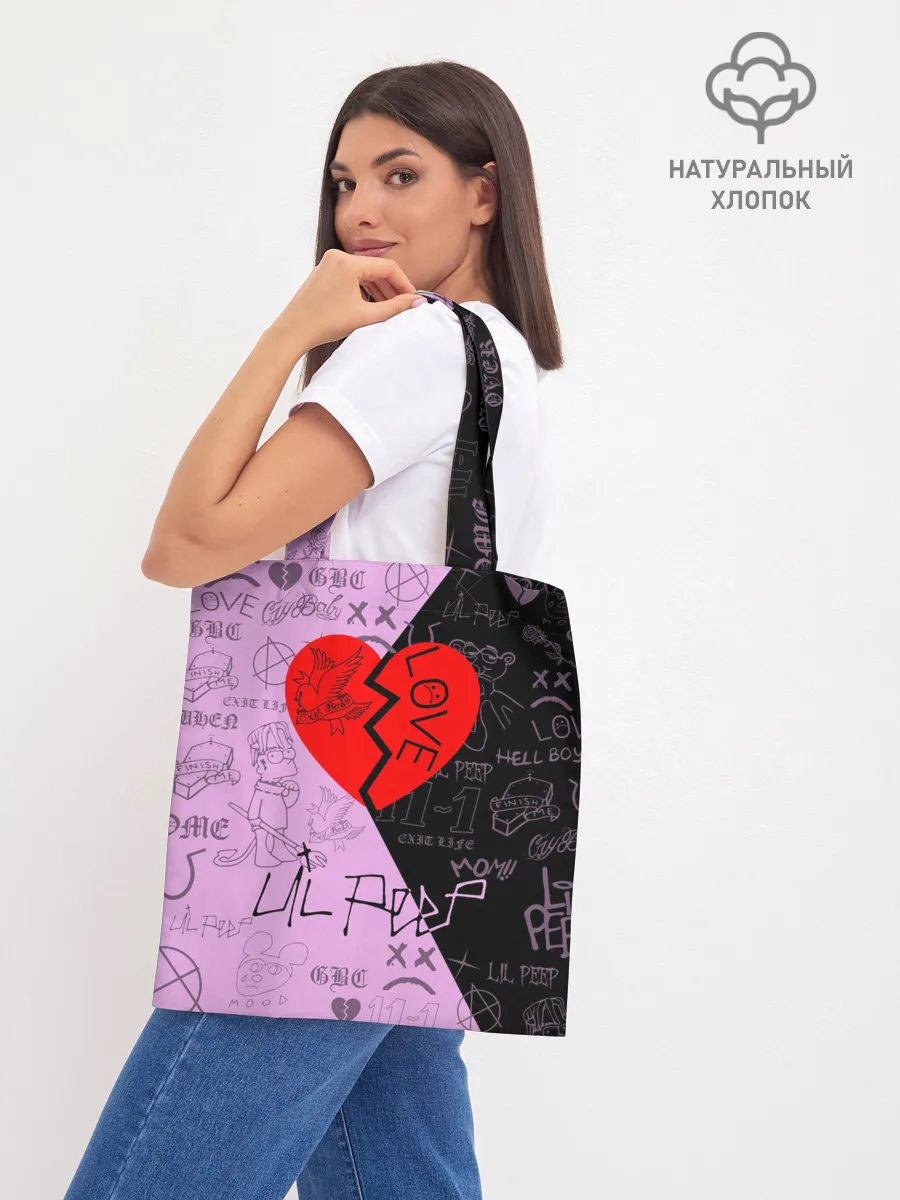 Шоппер база / LIL PEEP.