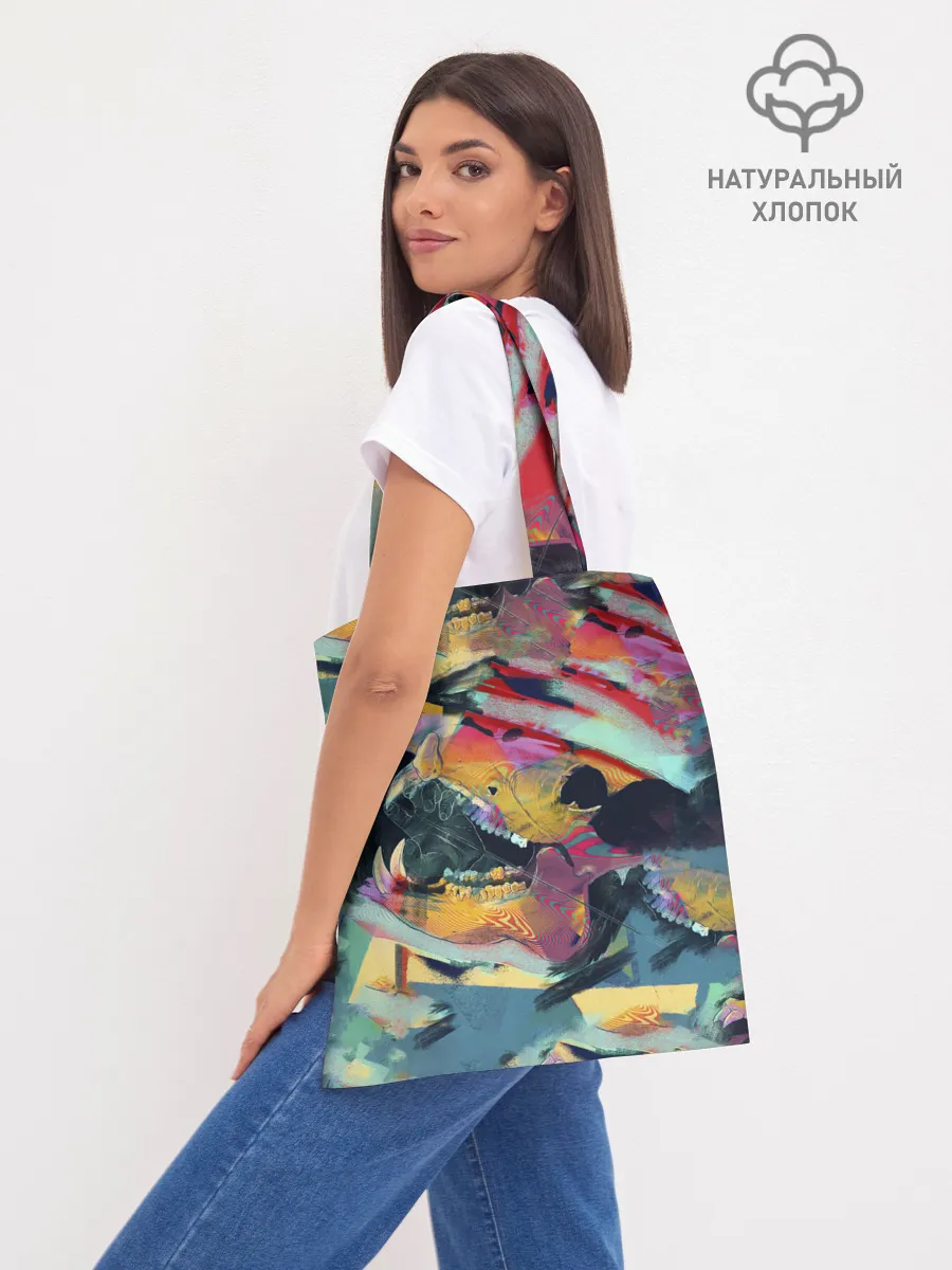 Шоппер база / Абстрактный рисунок