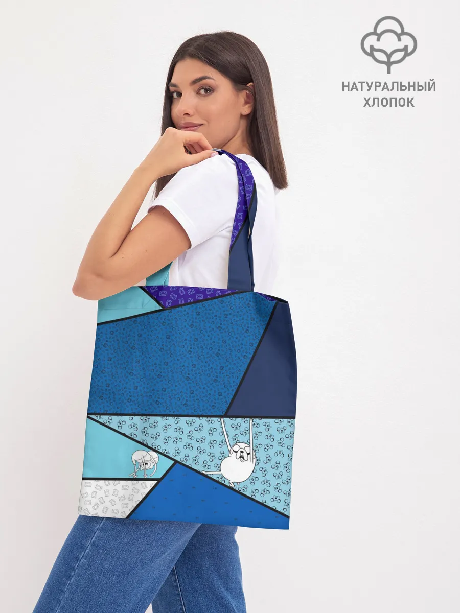 Шоппер база / Finn&Jake. Geometric