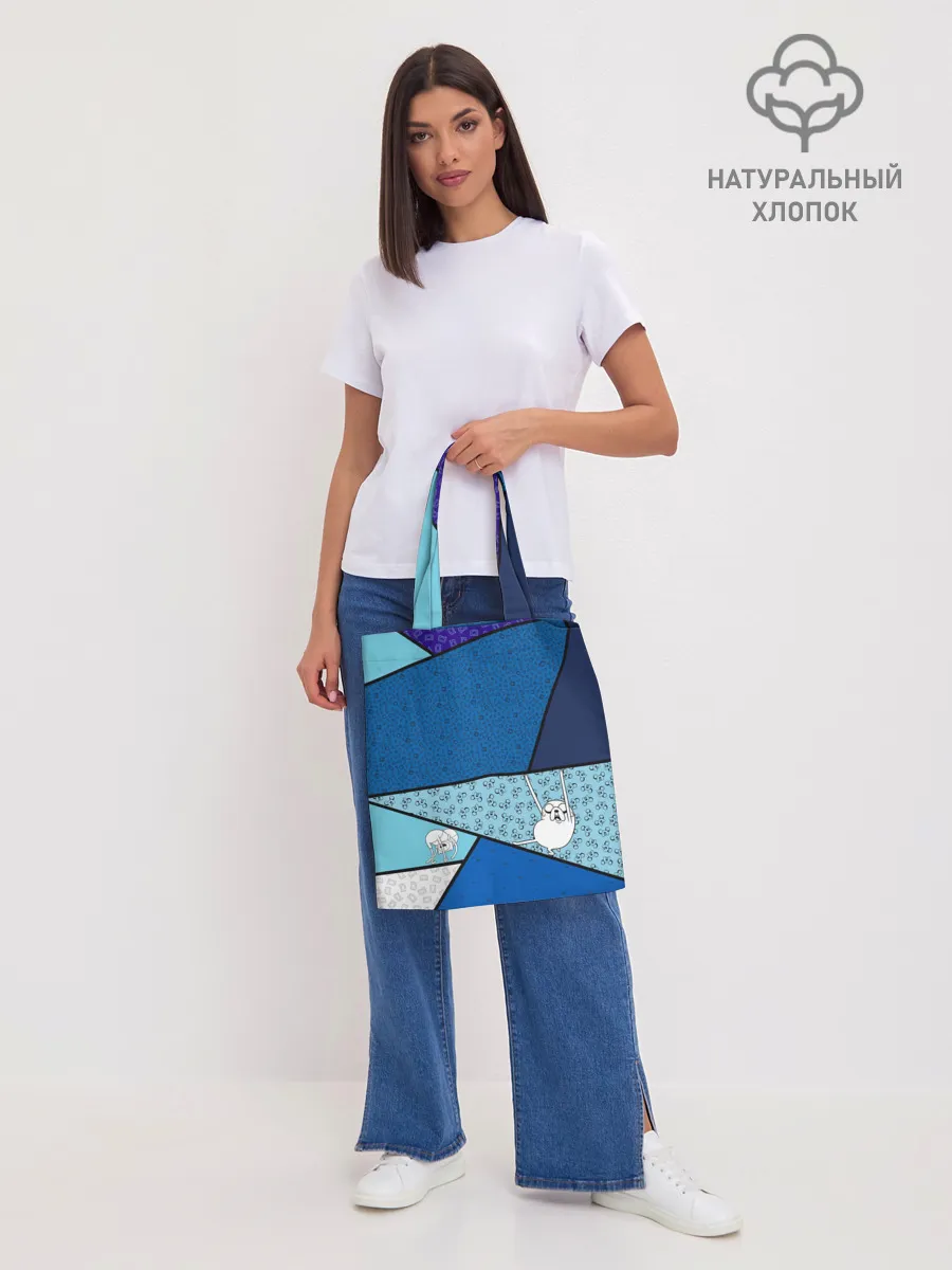 Шоппер база / Finn&Jake. Geometric