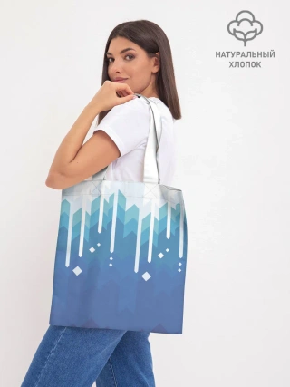 Шоппер база / Пиксельные сливки