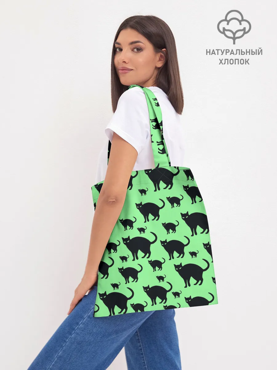 Шоппер база / Кошки черные