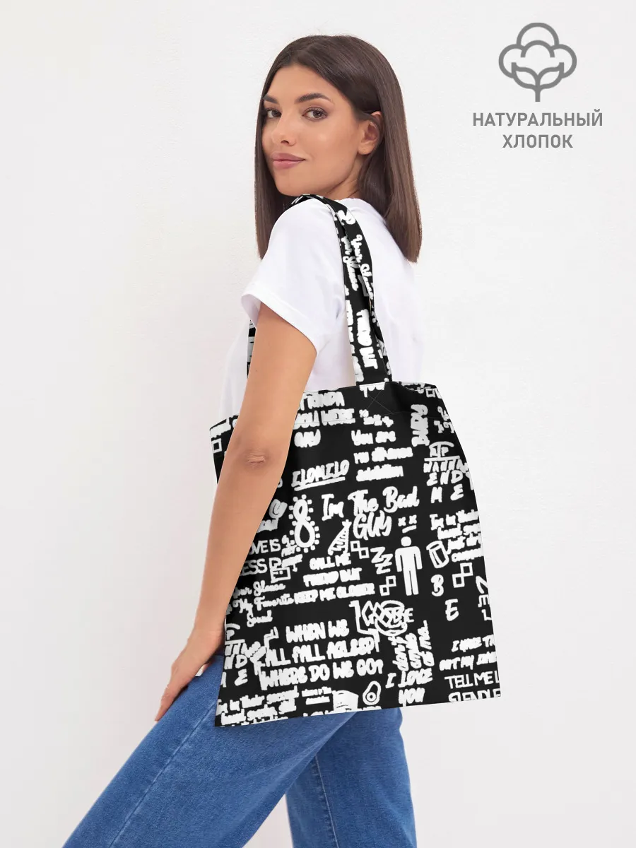 Шоппер база / BILLIE EILISH BLACK