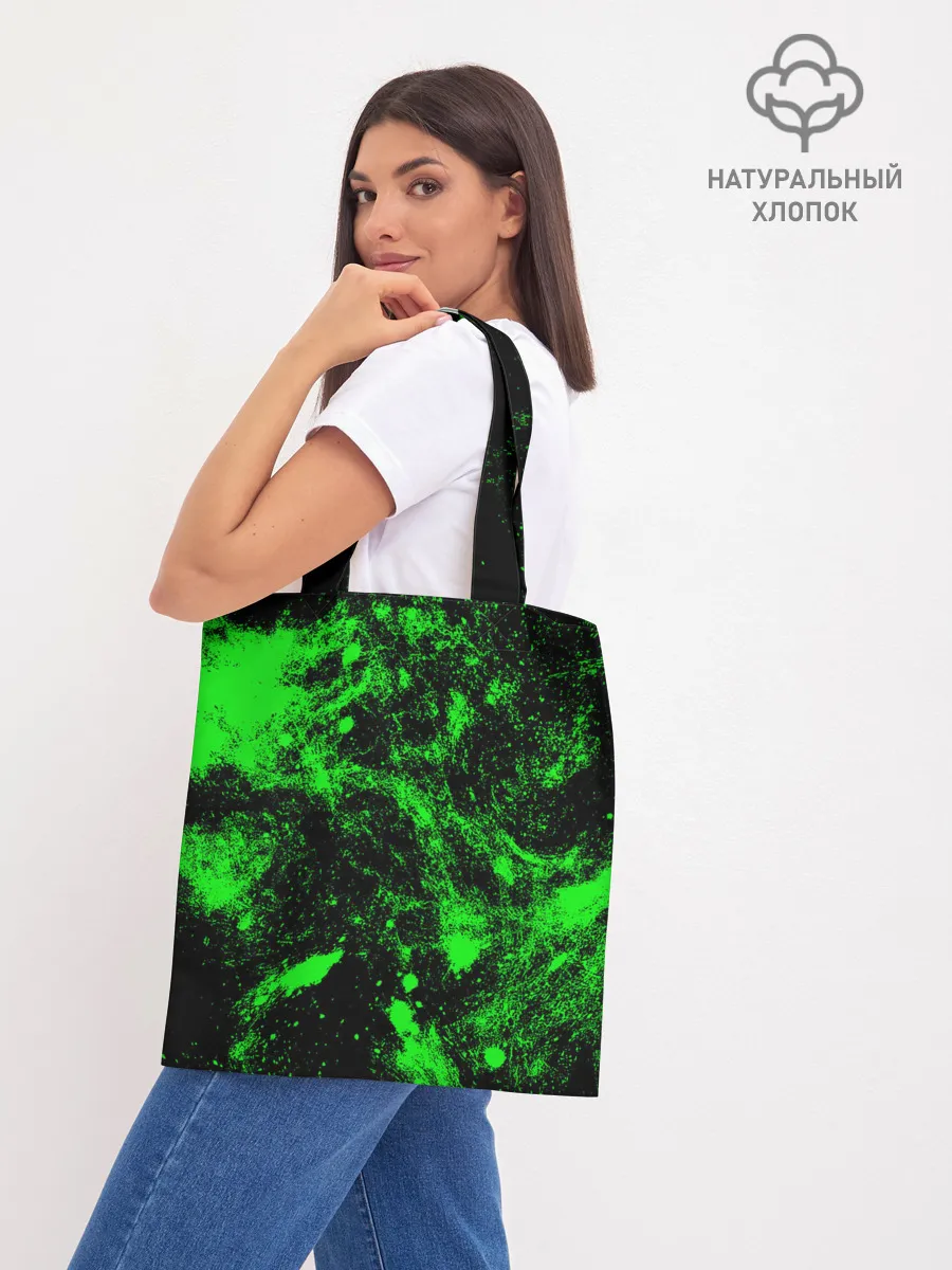 Шоппер база / Зелёная краска
