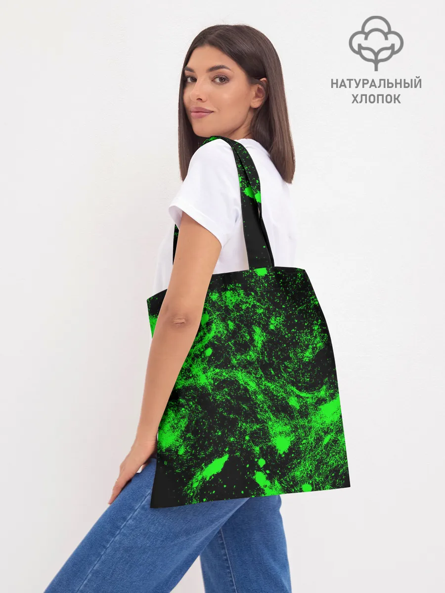 Шоппер база / Зелёная краска