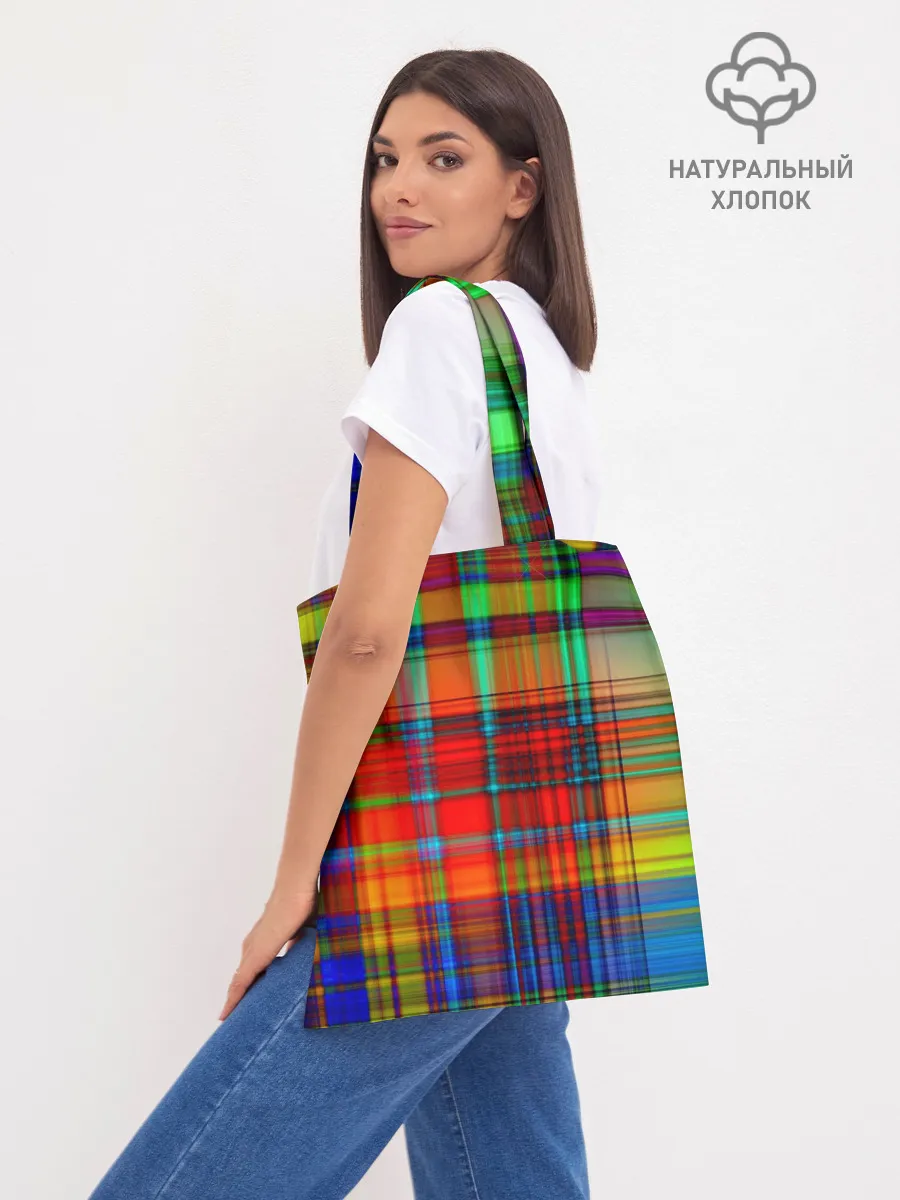 Шоппер база / Радужная сетка