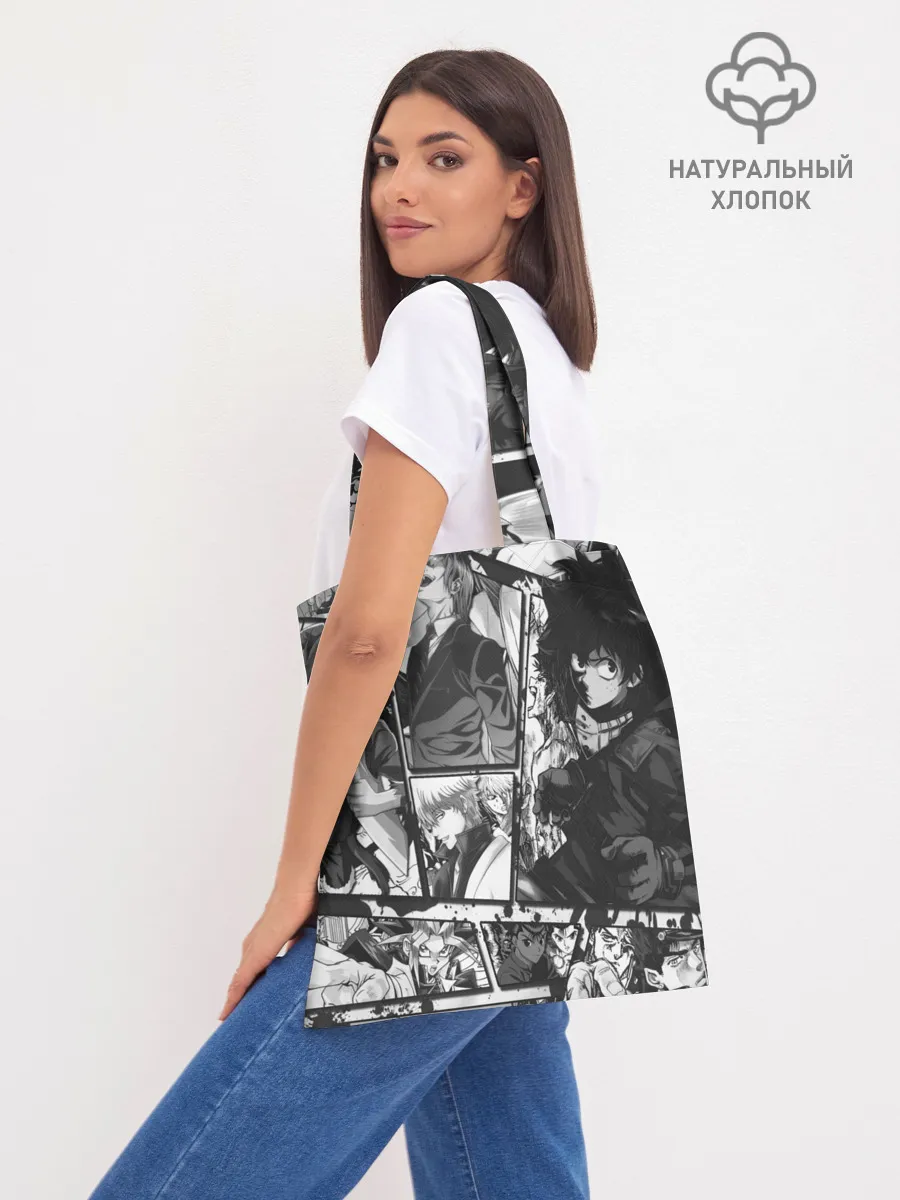 Шоппер база / EPIC MAIN ANIME CHARACTERS 3D! monochome