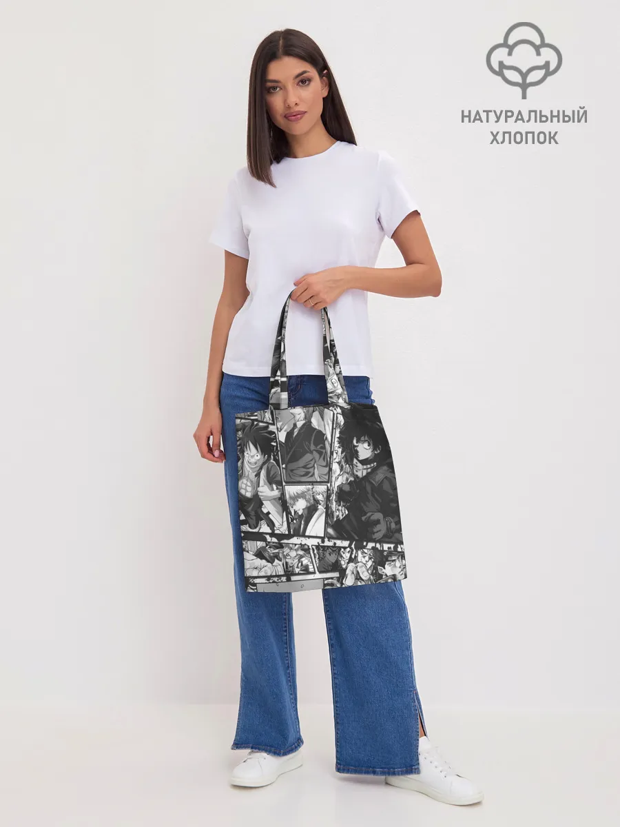 Шоппер база / EPIC MAIN ANIME CHARACTERS 3D! monochome