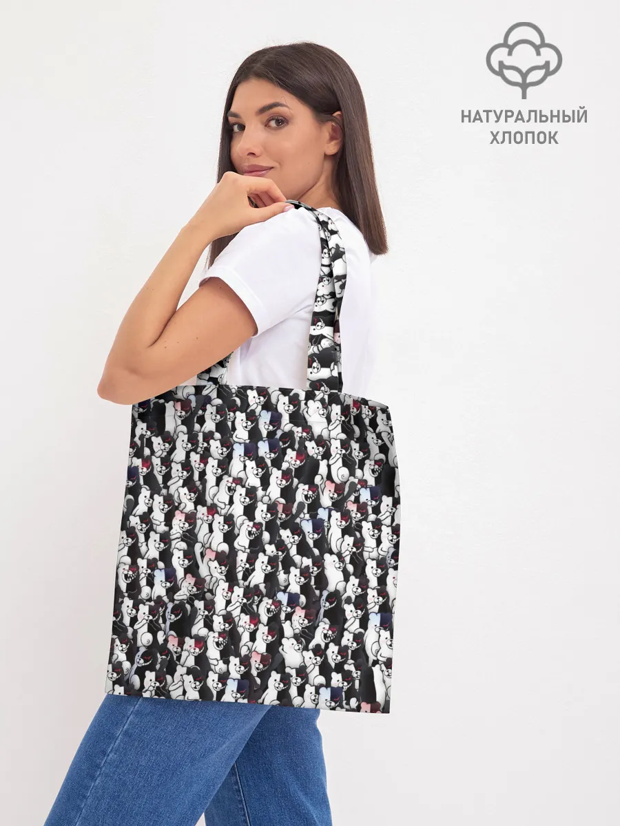 Шоппер база / Черно-белые медведи