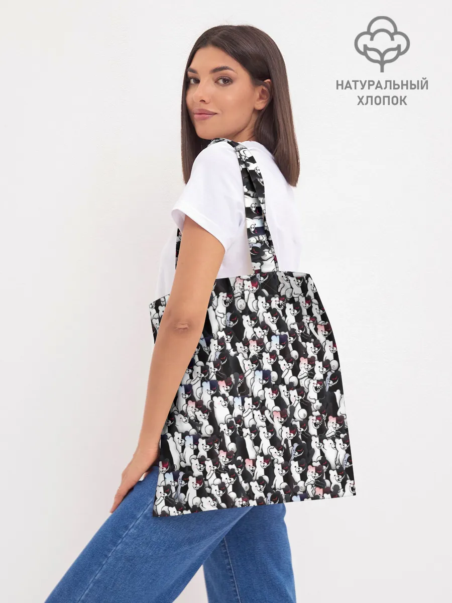 Шоппер база / Черно-белые медведи