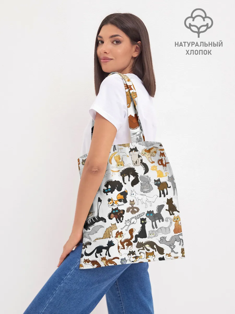 Шоппер база / Котоколлаж 03