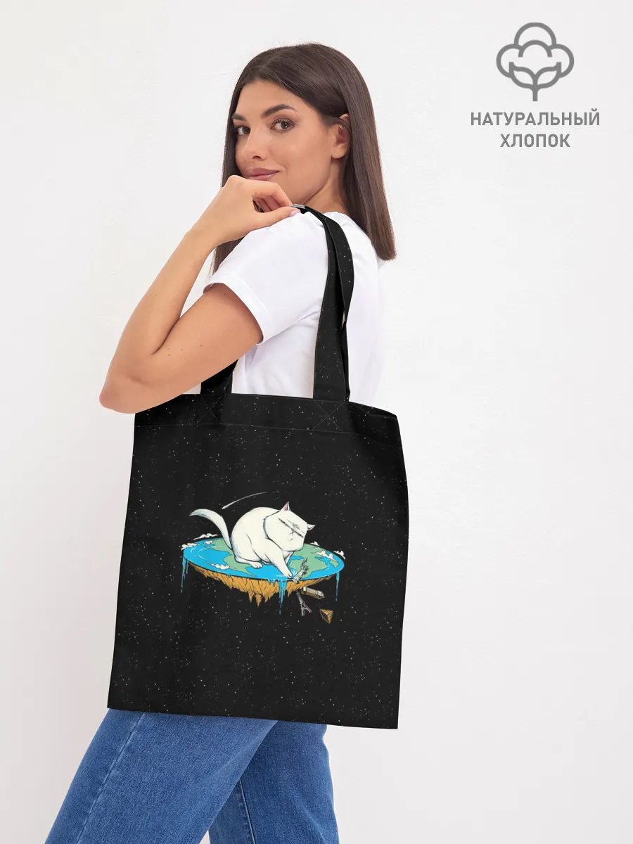 Шоппер база / Flat earth Cat