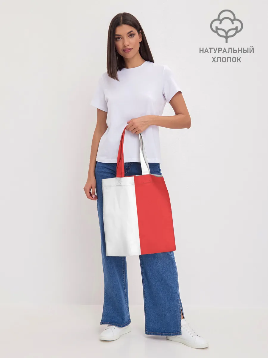 Шоппер база / Красно-белая форма