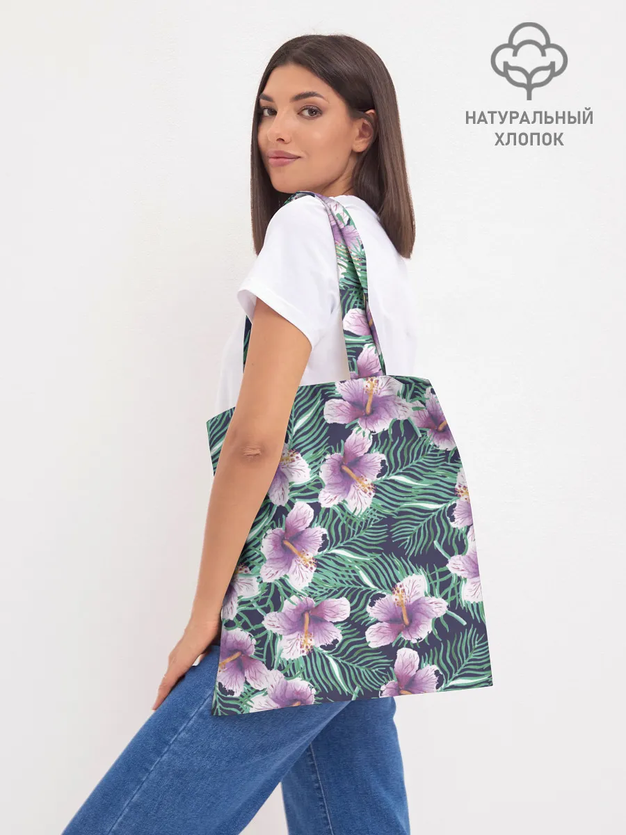 Шоппер база / Тропический цветок