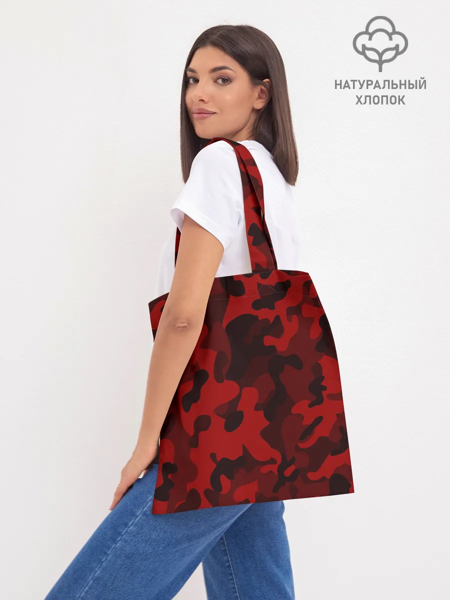 Шоппер база / RED MILITARY | КРАСНЫЙ КАМУФЛЯЖ