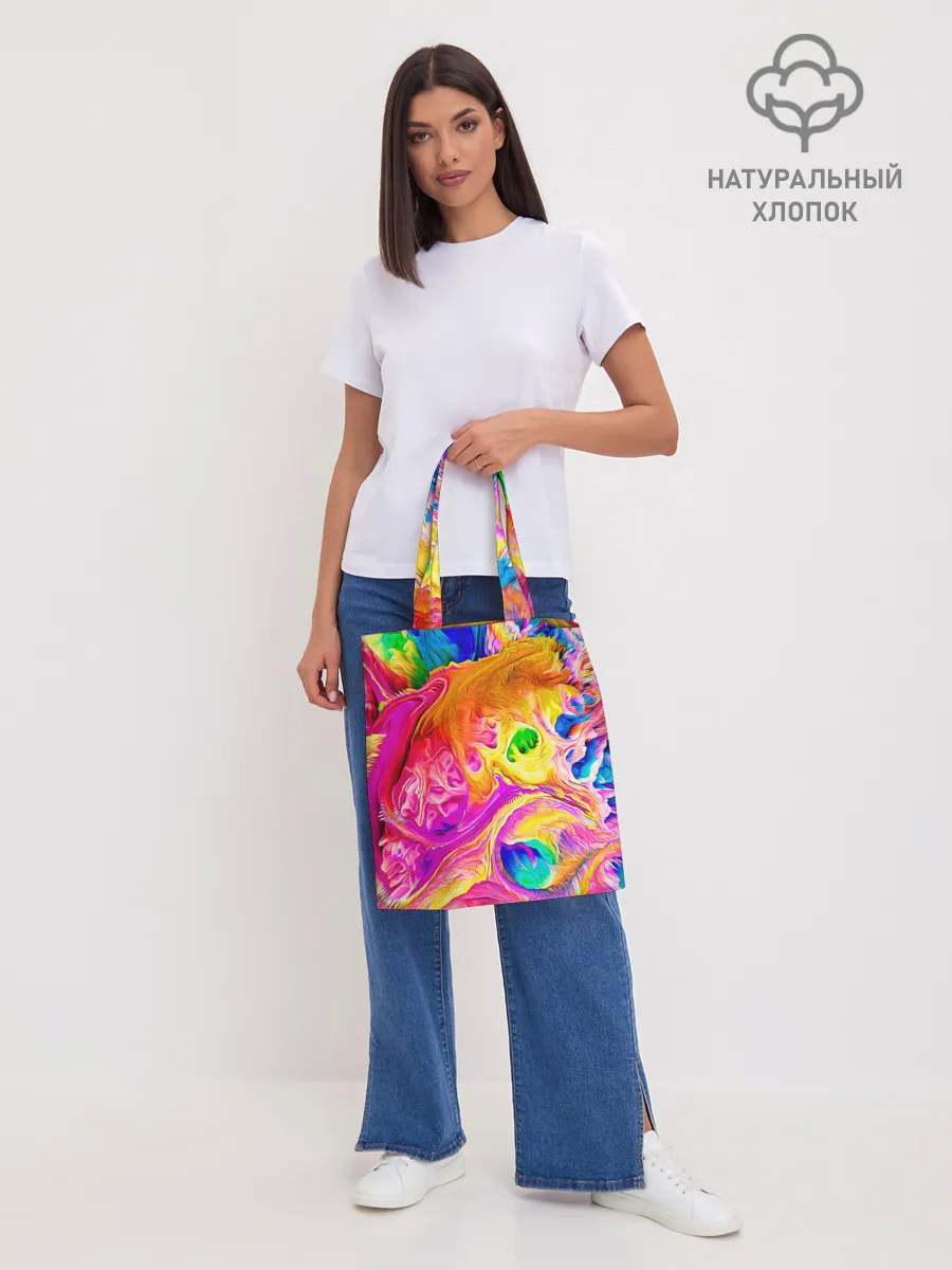 Шоппер база / TIE DYE | ЯРКИЕ КРАСКИ