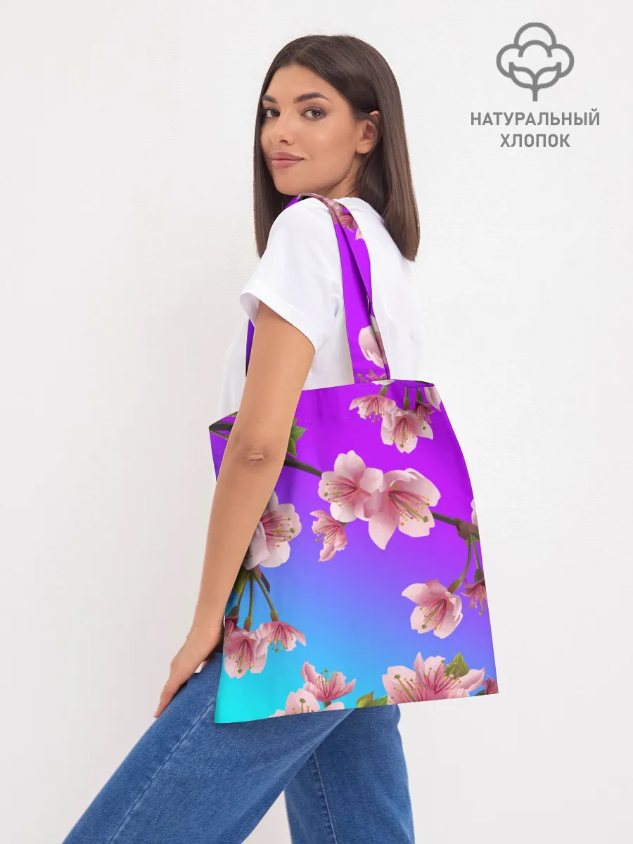 Шоппер база / САКУРА ВИШНЯ