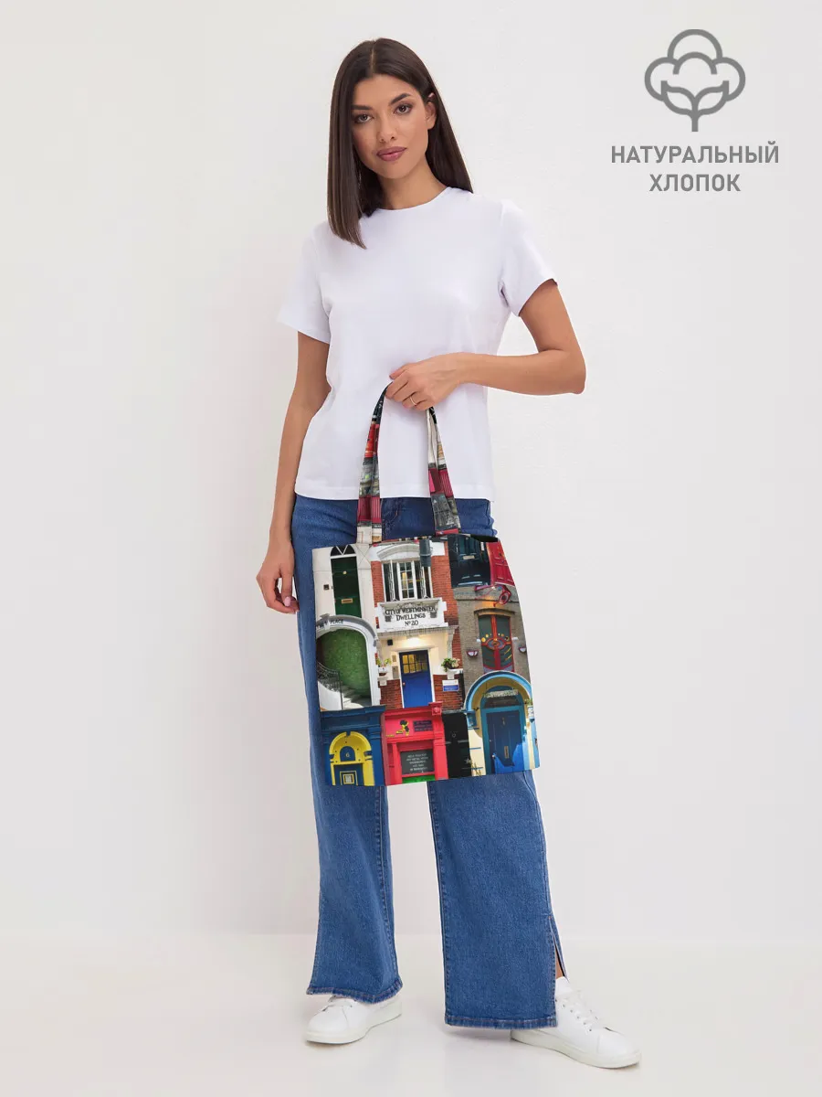 Шоппер база / London doors цифровой коллаж